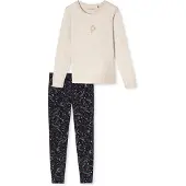 Schiesser Pyjama 'Cotton' beige