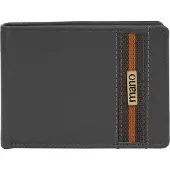 Mano Porte-monnaies 'Don Leonardo' gris / orange