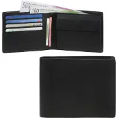 Esquire porte-monnaie Slim Wallet Black noir