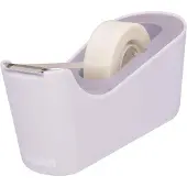 Scotch Dérouleur de ruban adhésif C18, lavande + Magic ruban adhésif invisible, 19 mm x 33 m, 1 rouleau inclus