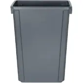 Jantex Poubelle Slim grise 60 L