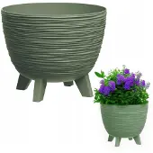 Prosperplast Flowerpot Furu, plastic, Ø 29 cm, green (29 x 24 cm)