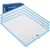 Alapure Filtre métallique adapté pour Zanussi 4055081220 300x253x8mm