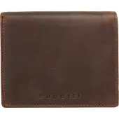Bugatti porte-monnaie Romano RFID Wallet With Flap 10CC Brown marron foncé