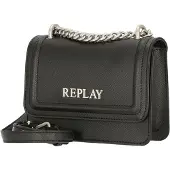 Replay sac à épaule bandoulière Crossbody Bag Black / Gold noir
