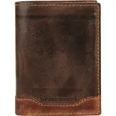 Bruno Banani Cuir porte-monnaie Alicante Wallet High With Flap Brown / Cognac brun