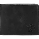 Chiemsee Cuir porte-monnaie Dalian Wallet Black noir
