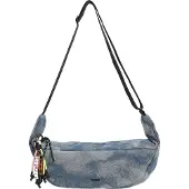 PICARD sac à épaule bandoulière Wrap Crossbody Bag Jeans bleu