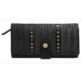 Chiemsee porte-monnaie Perth Wallet with Flap Black noir