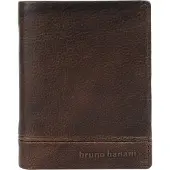 Bruno Banani Cuir porte-monnaie Frankfurt Wallet With Flap Brown brun