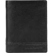 Bruno Banani Cuir porte-monnaie Frankfurt Wallet With Flap Black noir