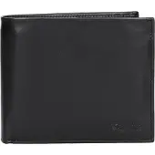 Esquire porte-monnaie New Silk Wallet Black noir