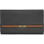 Mano Porte-monnaies 'Don Leonardo' gris / orange