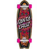 Santa Cruz Planche à Roulettes Cruiser Mandala Hand 8.8 X 27.7 Shark
