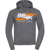 Berik International Hoodie, gris/blanc, S
