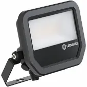Ledvance Floodlight 20 P Noir Projecteur LED 11W/17W NW 6500K 1600LM/2400LM IP66 100ST Al/verre