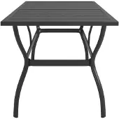 vidaXL Table de jardin anthracite 190x80x72 cm Acier