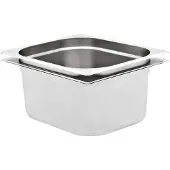 vidaXL Récipients Gastronorm 2 pcs. GN 1/2 150 mm acier inoxydable