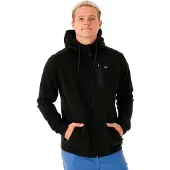 Rip Curl Anti Series Departed Full Zip Sweatshirt Noir S Homme