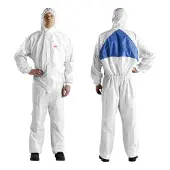 3M Combinaison De Protection Blanche/bleu 4540 Combinaison De Protection Blanche/bleu 4540 -