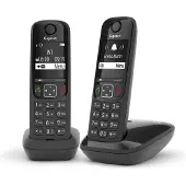 Gigaset Téléphone sans fil duo dect noir - - AS690DUONOIR -