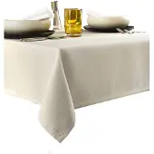 De Witte Lietaer Tafellaken De Witte Lietaer Gibson Beige-Ø 170 cm