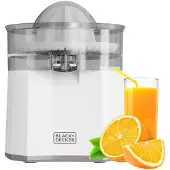 Black & Decker Presse-agrumes BXCJ40E Blanc