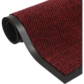 vidaXL Paillasson touffeté 60x180 cm Rouge