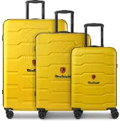 Tonino lamborghini Ensemble de bagages 'Bologna' jaune