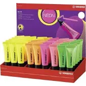 Stabilo Surligneur NEON, présentoir de 45