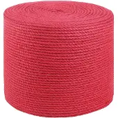 vidaXL Corde en Jute Rouge Jute 100% Tossa