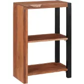 vidaXL Étagère Marron 50 x 30 x 75 cm Bois d'acacia massif
