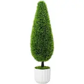 vidaXL Plante Artificielle Vert 24 x 24 x 90 cm Plastique