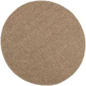 vidaXL Tapis ronds AGIRA Naturel Ø 120 CM Polyester
