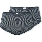 Schiesser Slip bleu nuit / gris