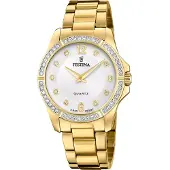 Festina Montre à affichage analogique '- Watch Mademoiselle - Quartz watch movement - Watch case width: 34.5 mm' argent