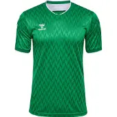 Hummel T-Shirt fonctionnel 'Match Legend' vert / vert foncé / blanc