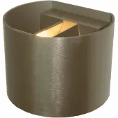 Artdelight Spot monté en surface Gyro Bronze clair