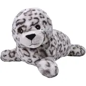 Wild republic Ecokins Harbor Seal Pup Animal en peluche 12 pouces Cadeaux amicaux pour enfants artisanaux en peluche l'aide de 16 eau en plasti