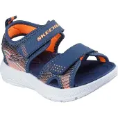 SKECHERS Sandales microspec-splash garçons - Marine
