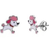 Lucardi Boucles d'oreilles 'Statement' argent