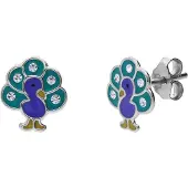 Lucardi Boucles d'oreilles bleu