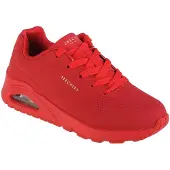 SKECHERS Uno - Stand On Air Sneakers Laag - rood - Maat 33