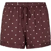 Hunkemoller Pantalon de pyjama chocolat / blanc