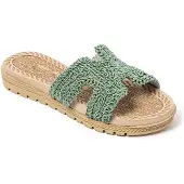 Brasileras Pantoufle 'Braida' vert