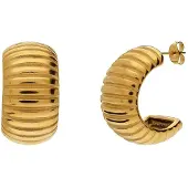 Lucardi Boucles d'oreilles 'Statement' or