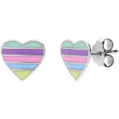 Lucardi Boucles d'oreilles argent