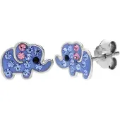 Lucardi Boucles d'oreilles argent