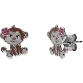 Lucardi Boucles d'oreilles argent