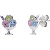 Lucardi Boucles d'oreilles argent